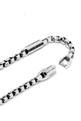 thumbnail of Streamline® Pavé Black Diamonds Station Box Chain Bracelet in Sterling Silver #3