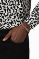 thumbnail of Streamline® Pavé Black Diamonds Station Box Chain Bracelet in Sterling Silver #1