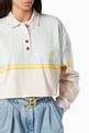 thumbnail of Cropped Polo Shirt in Cotton   #4