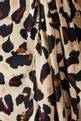 thumbnail of Frill Wrap Dress with Animal Print #3