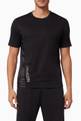 thumbnail of Material Mix Gym T-shirt in Cotton Stretch Blend #0