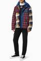 thumbnail of Check Patchwork Jacket with DG Patch in Wool Blend #1