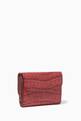 thumbnail of Chloé C Small Trifold Wallet in Croc-embossed & Shiny Calfskin    #2