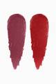 thumbnail of Mini Luxe Lip Color Duo – Hibiscus & Parisian Red #1