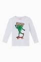 thumbnail of Pizza Skater T-shirt in Organic Cotton   #0