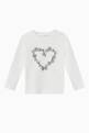 thumbnail of Daisy Heart T-shirt in Organic Cotton #0