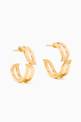 thumbnail of Alif Hoop Earrings in 18kt Yellow Gold #0
