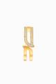 thumbnail of Alif Earrings with Diamonds in 18kt Yellow Gold     #3