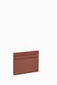 thumbnail of Branded Plate Card Holder in Calfskin Leather           #1