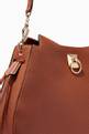 thumbnail of Iris Hobo Shoulder Bag in Heavy Grain Leather    #4