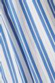 thumbnail of Tent Midi Dress in Striped Organic Cotton Poplin    #3