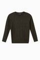 thumbnail of EA Logo Text Sweater in Wool Knit #0