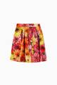 thumbnail of Gerbera-daisy Print Mini Skirt in Poplin #0