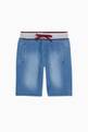 thumbnail of Back to School Jogging Shorts in Denim Jersey   #0