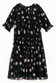 thumbnail of Pleated Confetti Dress in Crepe Chiffon    #1