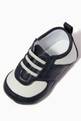 thumbnail of Bi-colour Lace-up Sneakers in Leather      #3