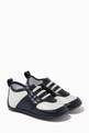thumbnail of Bi-colour Lace-up Sneakers in Leather      #0