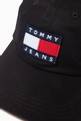 thumbnail of Tommy Badge Baseball Cap in Organic Cotton #3