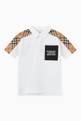 thumbnail of Polo Shirt with Vintage Check Panel in Cotton Piqué #0