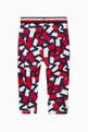 thumbnail of Allover Flag Print Leggings in Stretch Jersey   #2