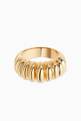 thumbnail of Claw Ridge Ring in 18ct Gold Plated   #0