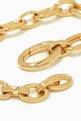 thumbnail of Graduated Oval Chain Bracelet in 18ct Gold Plated on Brass #2