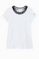 thumbnail of Slim Logo Collar T-shirt in Organic Cotton Jersey #0