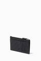 thumbnail of Cash Long Coin & Card Holder in Logo-perforated Grained Calfskin    #1