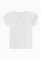 thumbnail of Ruffled T-Shirt Dress in Cotton Jersey   #1