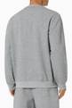 thumbnail of AX Logo Print Sweatshirt in Cotton Blend Fleece    #2
