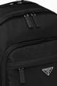 thumbnail of Triangle Logo Backpack in Re-Nylon #4