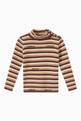 thumbnail of Stripe Turtleneck Sweater in Wool #0