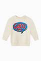 thumbnail of Comic Logo Print Sweatshirt in Cotton Jersey #0
