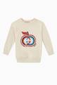 thumbnail of Interlocking G Apple Baby Sweatshirt in Cotton  #0