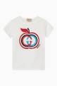 thumbnail of Interlocking G Apple T-shirt in Cotton      #0