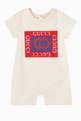 thumbnail of Gucci Logo Print One-piece in Felted Cotton Jersey       #0