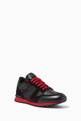 thumbnail of Valentino Garavani Rockrunner Sneakers in Leather & Suede        #2