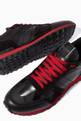 thumbnail of Valentino Garavani Rockrunner Sneakers in Leather & Suede        #5