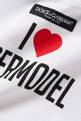 thumbnail of "I Love Supermodel" T-shirt in Jersey      #2