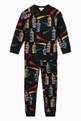 thumbnail of Painting Faces Tracksuit in Organic Cotton Fleece  #0
