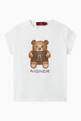 thumbnail of Teddy Bear Logo Print T-shirt in Cotton   #0