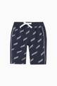 thumbnail of All-over Logo Shorts in Jersey    #0