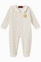 thumbnail of Embroidered Logo Babygrow in Pima Cotton Jersey   #0