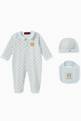 thumbnail of Embroidered Babygrow Set in Cotton    #0