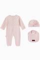 thumbnail of Embroidered Babygrow Set in Cotton  #1