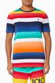 thumbnail of Striped T-shirt in Cotton Jersey   #0