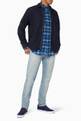 thumbnail of Classic Fit Oxford Full-zip Shirt in Garment-dyed Cotton     #1