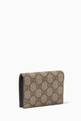 thumbnail of GG Marmont Card Case Wallet in Leather & GG Supreme Canvas      #2