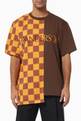 thumbnail of Checkerboard Patchwork T-shirt in Jersey  #0
