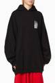 thumbnail of Barcode Large Fit Hoodie in Organic Heavy Fleece      #0